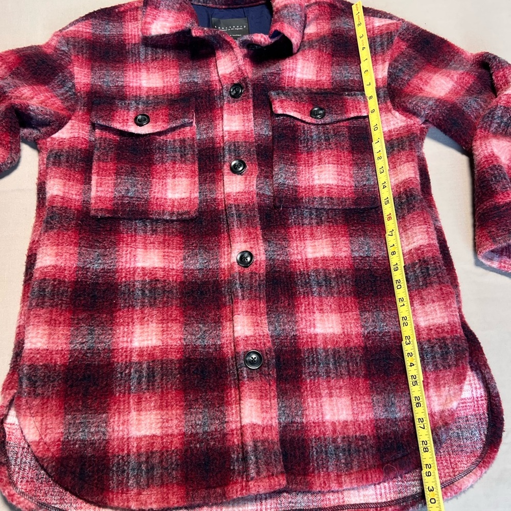 Sanctuary Town Jacket Woodland Plaid Women’s Small - Picture 11 of 16